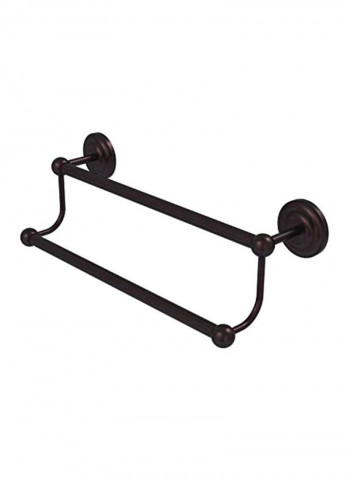 Prestige Que New Collection Double Towel Bar Black 30inch
