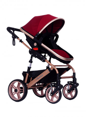 Foldable High View Baby Stroller
