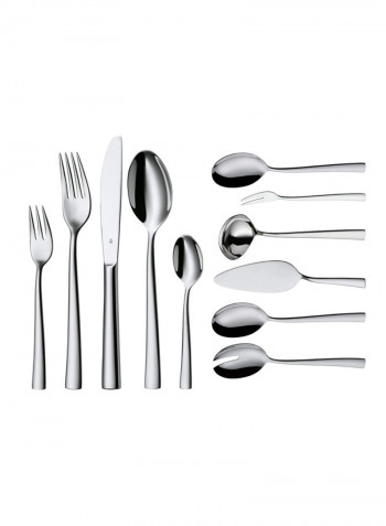 66-Piece Palermo Cutlery Set Silver