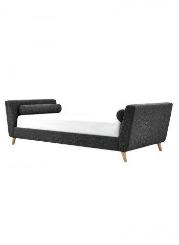Modern Sofa Bed Frame Charcoal Grey