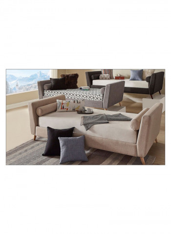 Modern Sofa Bed Frame Charcoal Grey