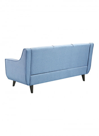 3-Seater Natalia Sofa With Scatter Cushions Blue