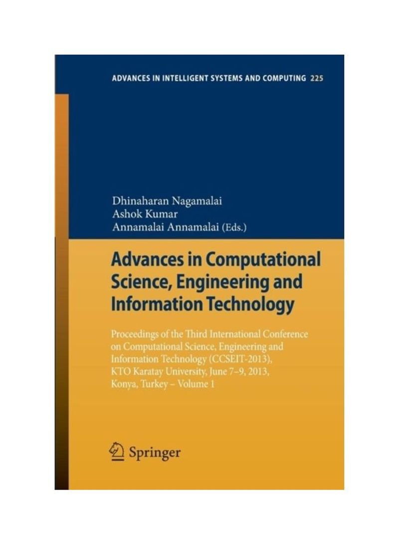 Advances In Computational Science, Engineering And Information Technology Paperback English by Dhinaharan Nagamalai