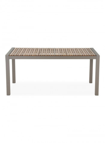 Maui Rectangular Table Brown