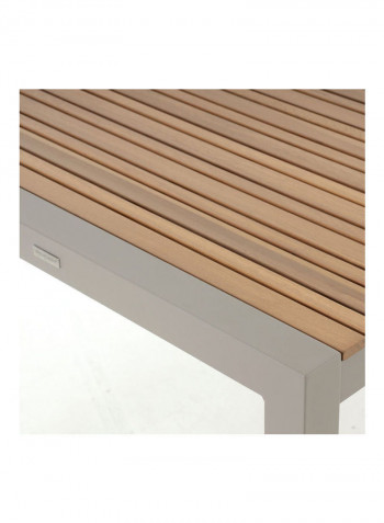 Maui Rectangular Table Brown