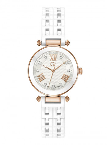 Women's Round Shape Analog Watch Y66001L1MF
