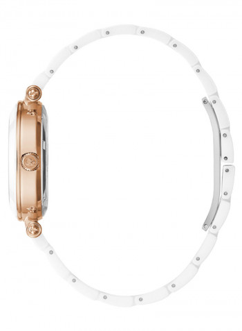 Women's Round Shape Analog Watch Y66001L1MF