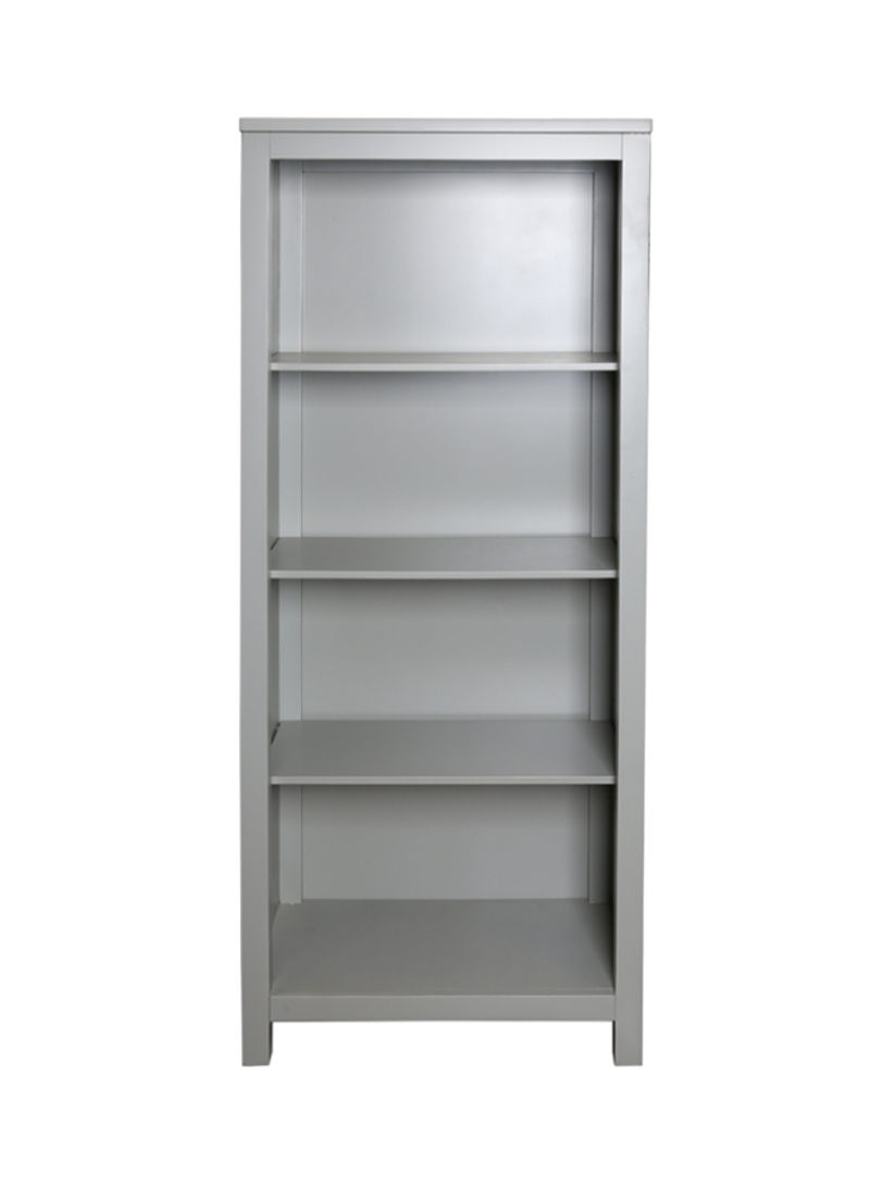 Brandon Bookcase Light Grey 72x184x40centimeter