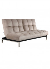 New Lindo Bruce Sofa Bed Beige 184x60x90cm
