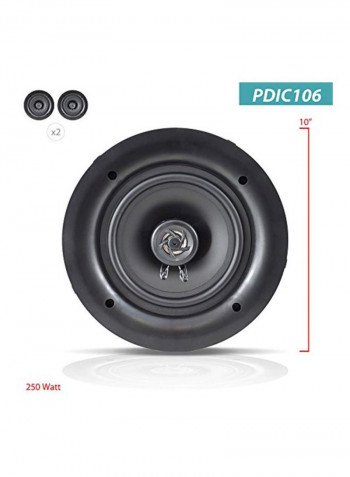 Ceiling Wall Mount Speakers B00MCWYV0O White