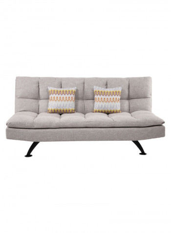 Fiori Sofa Bed Grey 180x120x82/44cm