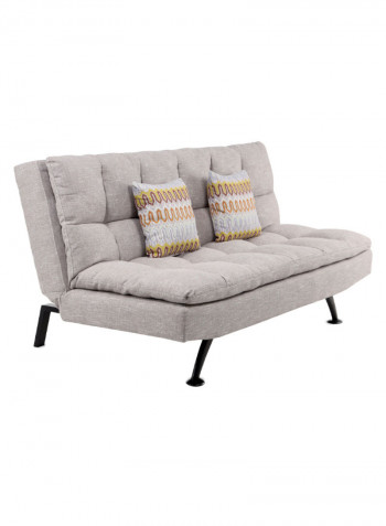 Fiori Sofa Bed Grey 180x120x82/44cm