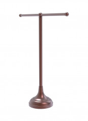 Vanity Top 2 Arm Guest Towel Holder Copper 20x20x5.5inch