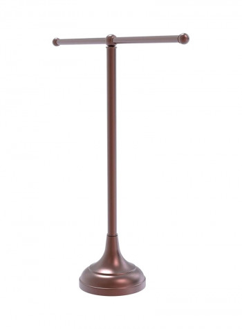 Vanity Top 2 Arm Guest Towel Holder Copper 20x20x5.5inch