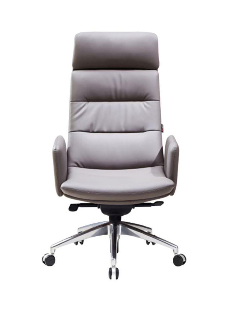Office Desk Chair Grey/Black/Silver 60x50x127centimeter