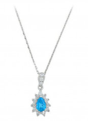 18 Karat Gold Sapphire And Quartz Necklace reviews 18 Karat Gold Sapphire And Quartz Necklace