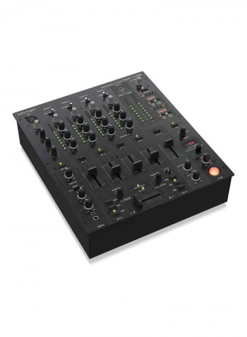 5-Channel Professional DJ Mixer DJX900USB Black