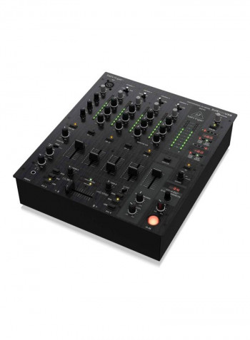 5-Channel Professional DJ Mixer DJX900USB Black