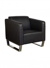 Single Seater Sofa Black