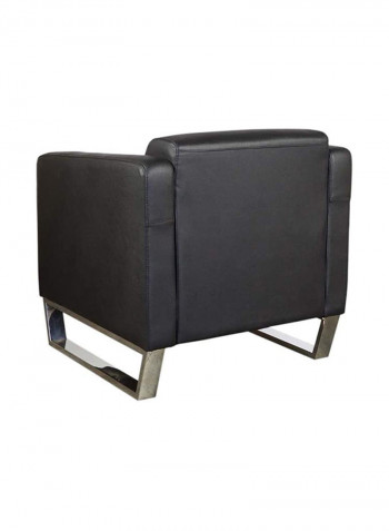 Single Seater Sofa Black