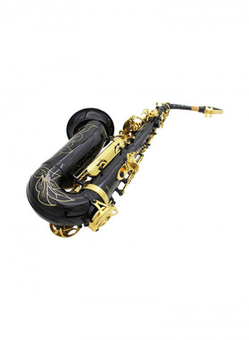 Brass B Flat Straight Soprano Saxophone Woodwind Instrument