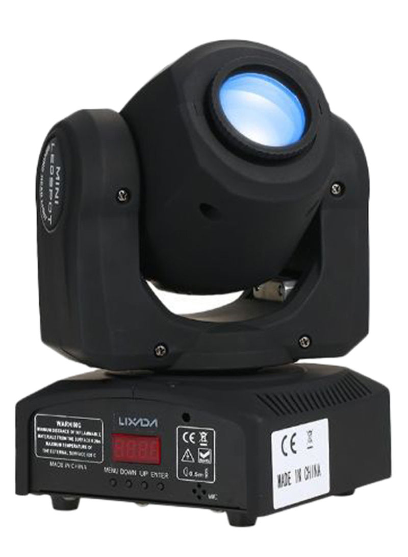 Sound Control Auto Rotating Light LED Uplight Clear/Black