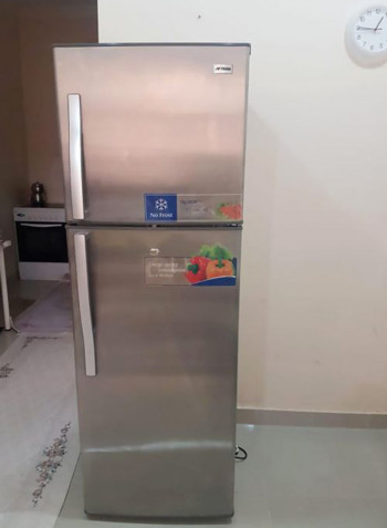 Double Door Refrigerator 400 l AFR400SSF Silver