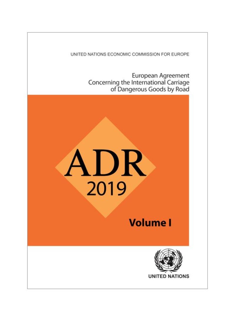 ADR 2019: Volume 1 Paperback