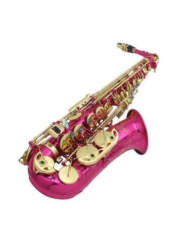 Brass B Flat Straight Soprano Saxophone Woodwind Instrument