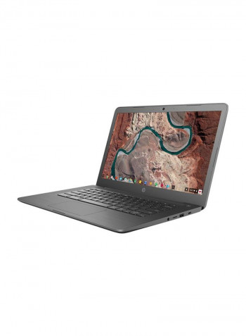 Chromebook 14-ca023nr Laptop With 14-Inch Display, Celeron Processor/4GB RAM/32GB eMMC Flash Drive/Intel HD Graphics 500 Grey