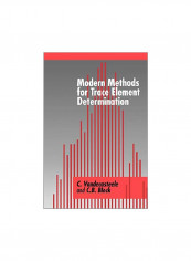 Modern Methods For Trace Element Determination Paperback