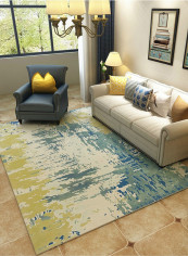 Rectangular Living Room Carpet Multicolour 200x300centimeter