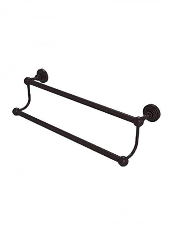 Waverly Place Collection Double Towel Bar Black 30inch