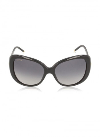 Women's Full Rim Butterfly Sunglasses - Lens Size: 59 mm
