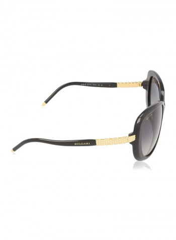 Women's Full Rim Butterfly Sunglasses - Lens Size: 59 mm