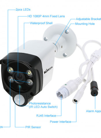 High Definition IP Security Camera With Alarm Sound