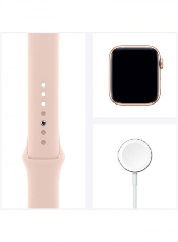 Watch SE-44 mm GPS Gold Aluminium Case with Sport Band Pink Sand