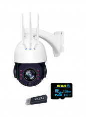 Wireless WIFI Camera White/Black