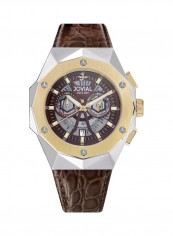 Men's Leather Analog Watch 1505GTLC40E