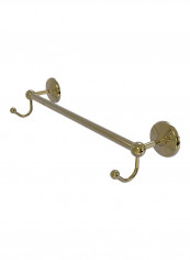 Monte Carlo Collection Integrated Hooks Towel Bar Gold 36inch