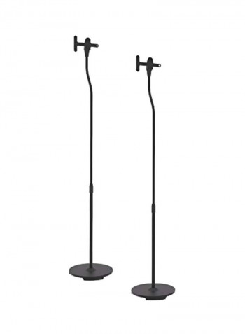 Floor Standing Speaker Mount Black