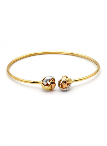 Real Gold Twisted Bangle Gold