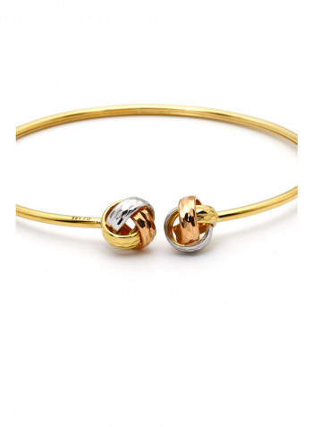 Real Gold Twisted Bangle Gold