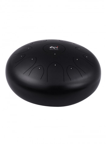 15-Tone Steel Tongue Drum With Mallets & Carry Bag