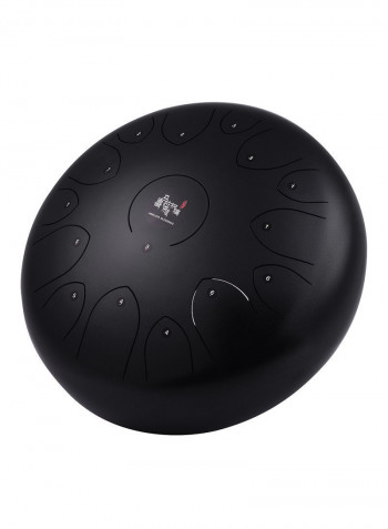 15-Tone Steel Tongue Drum With Mallets & Carry Bag
