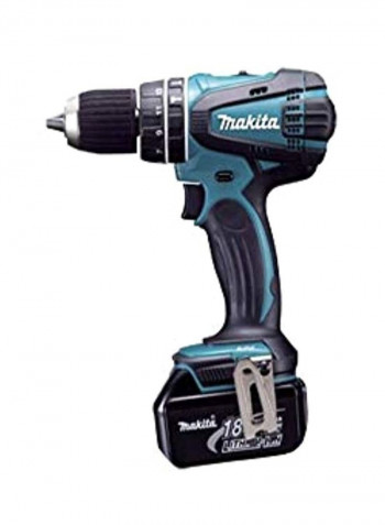 Cordless Percussion Driver Drill Black/Blue/Silver 205 x 79 x 249millimeter