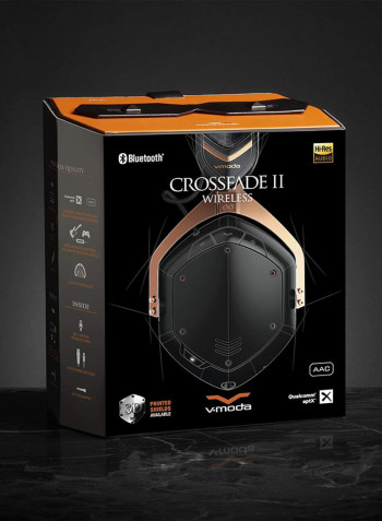 Crossfade II Over-Ear Headphones Black/Gold