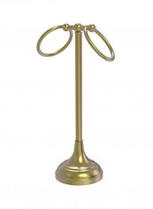 Vanity Top 2 Ring Guest Towel Holder Gold reviews Vanity Top 2 Ring Guest Towel Holder Gold
