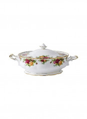 Covered Vegetable Dish Serveware White/Red/Yellow 12.2x9x3.2inch reviews Covered Vegetable Dish Serveware White/Red/Yellow 12.2x9x3.2inch