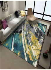 Creative Abstract Color Living Room Carpet Multicolour 200x300centimeter